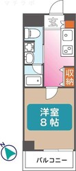 大曽根駅 徒歩4分 8階の物件間取画像